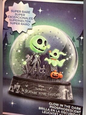 RARE Mini Brands Create Disney Jack Zero Nightmare Before Christmas Snow Globe